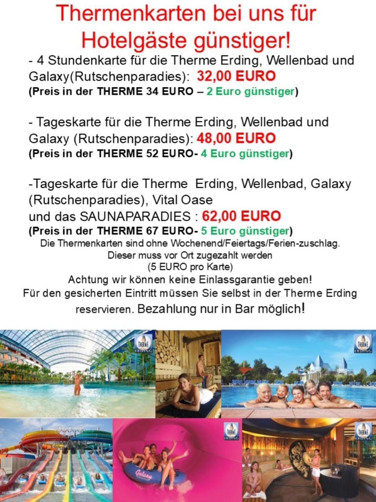 Hotel Nummerhof Erding Exteriör bild